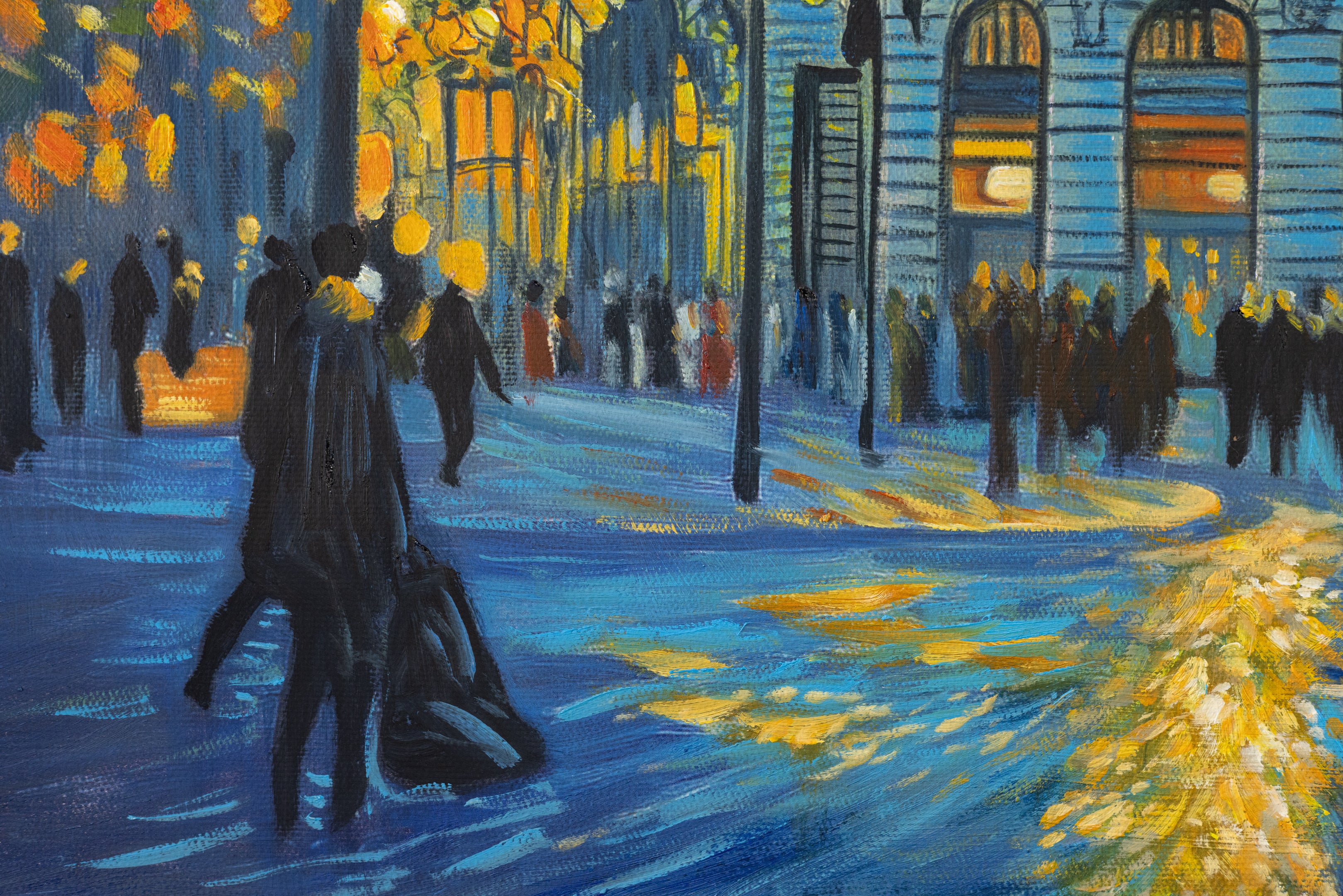 Night of Madrid, Van Gogh Style