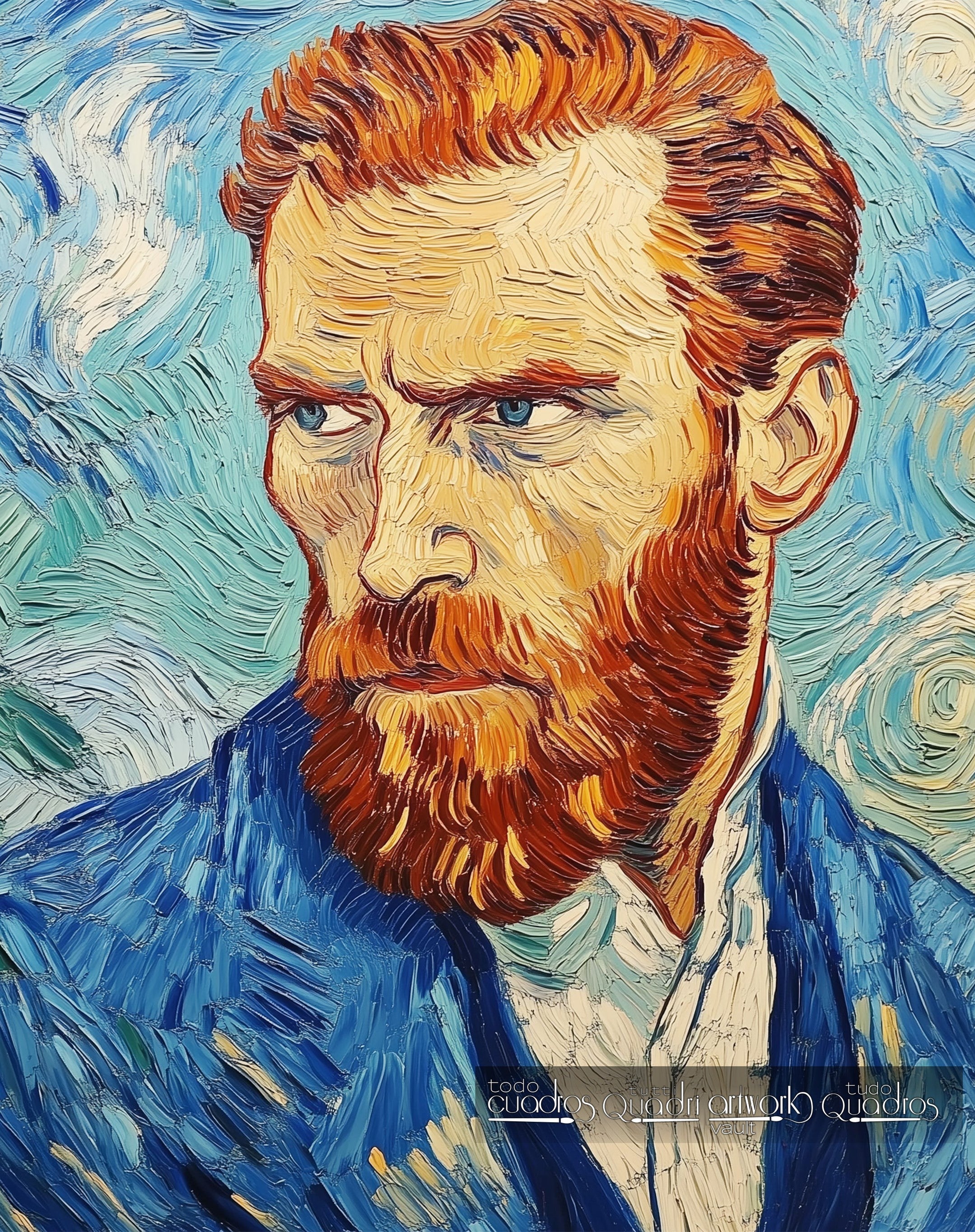 Modern Van Gogh Portrait