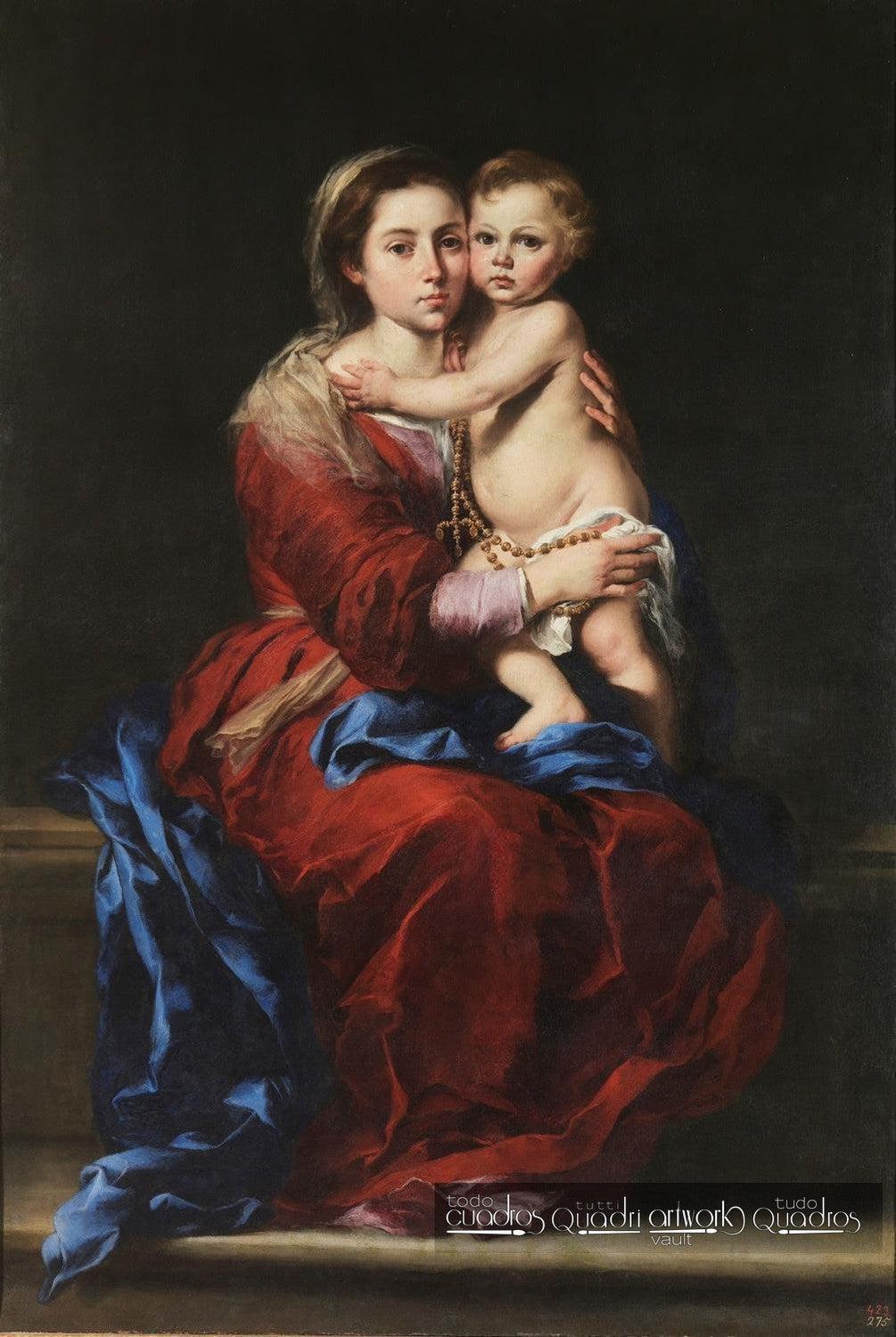 The Virgin of the Rosary, Murillo