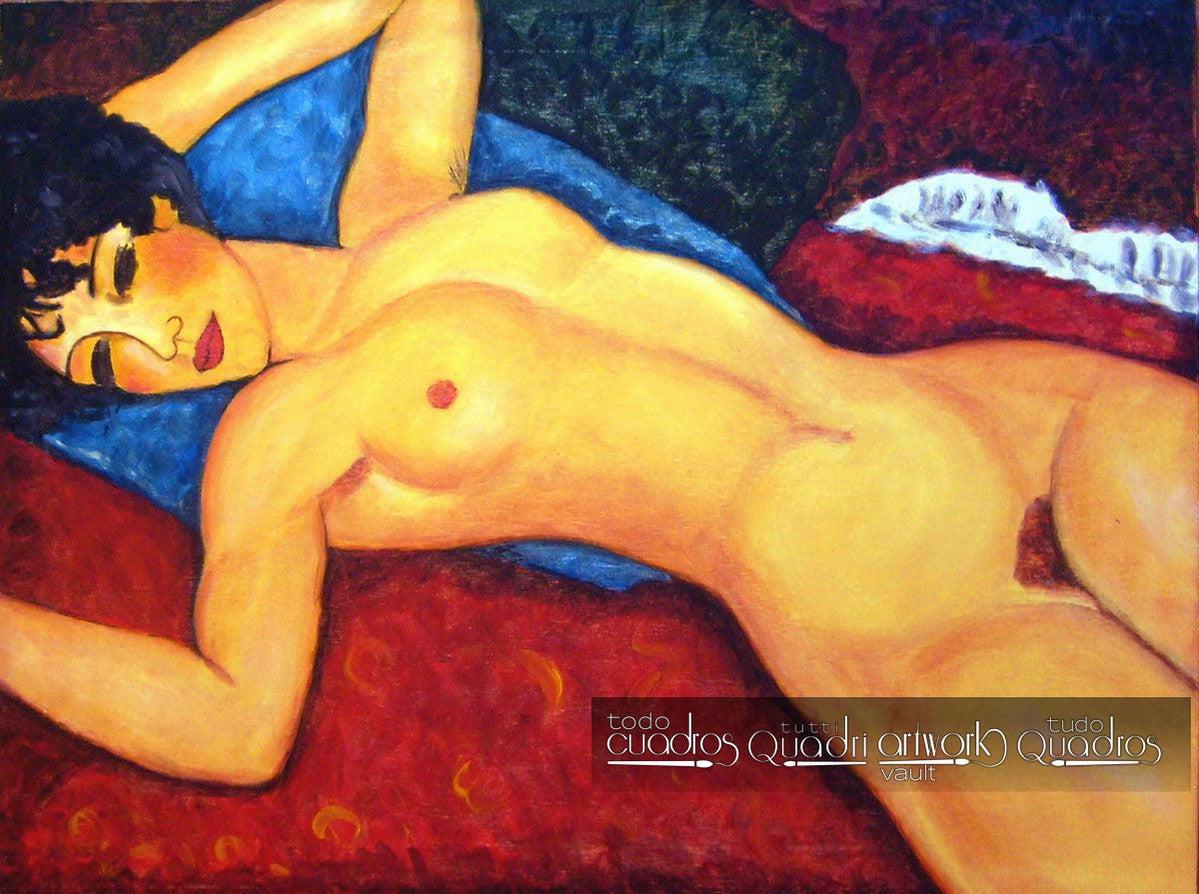 Red Nude, Modigliani