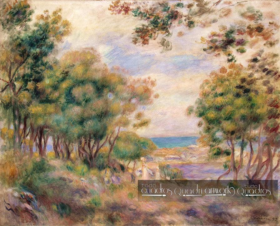 Renoir paintings, replicas of famous oils.