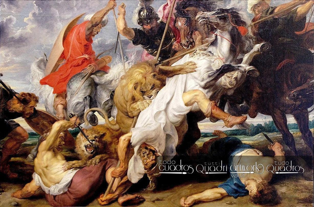 The Lion Hunt, Rubens