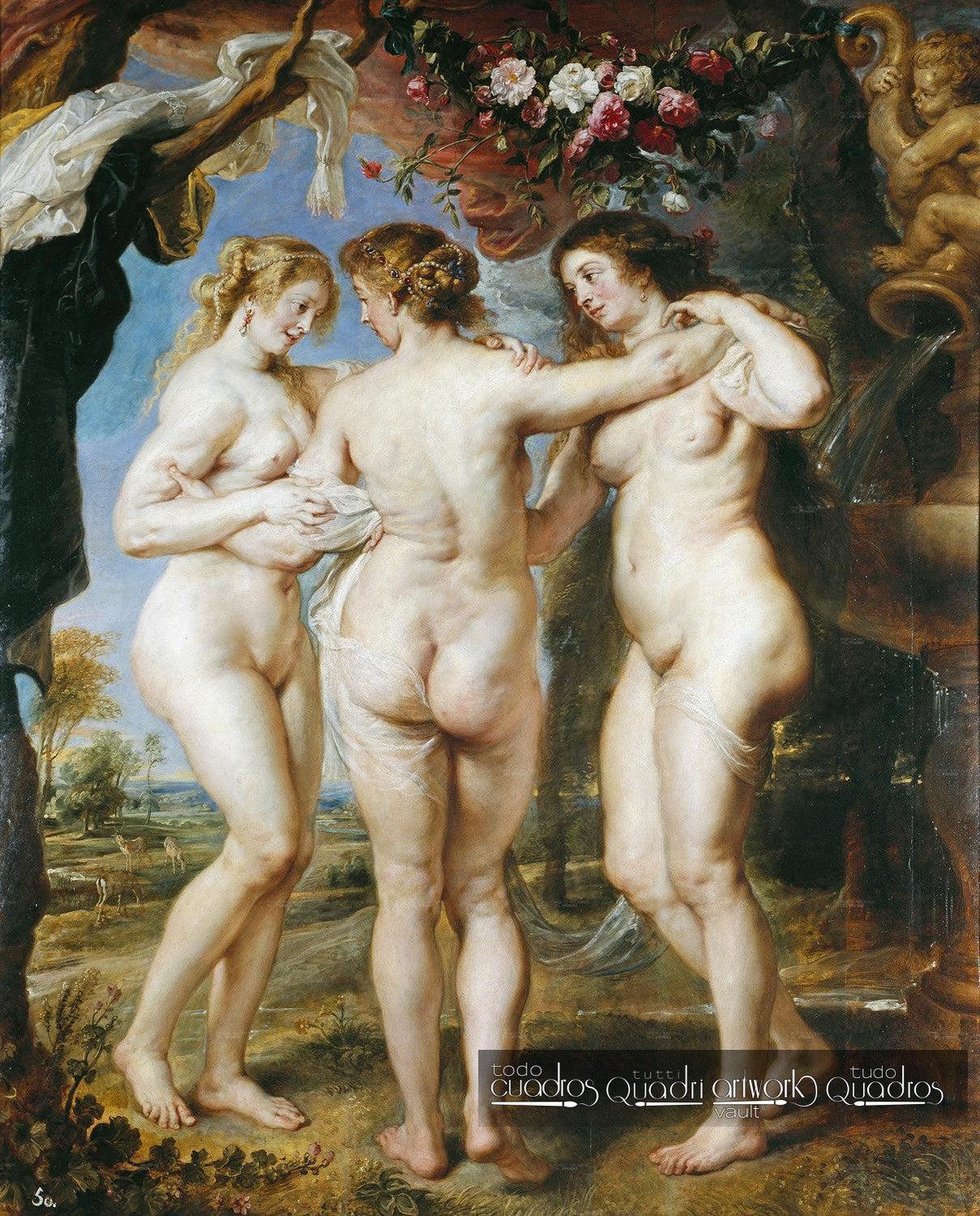 The Three Graces, Rubens