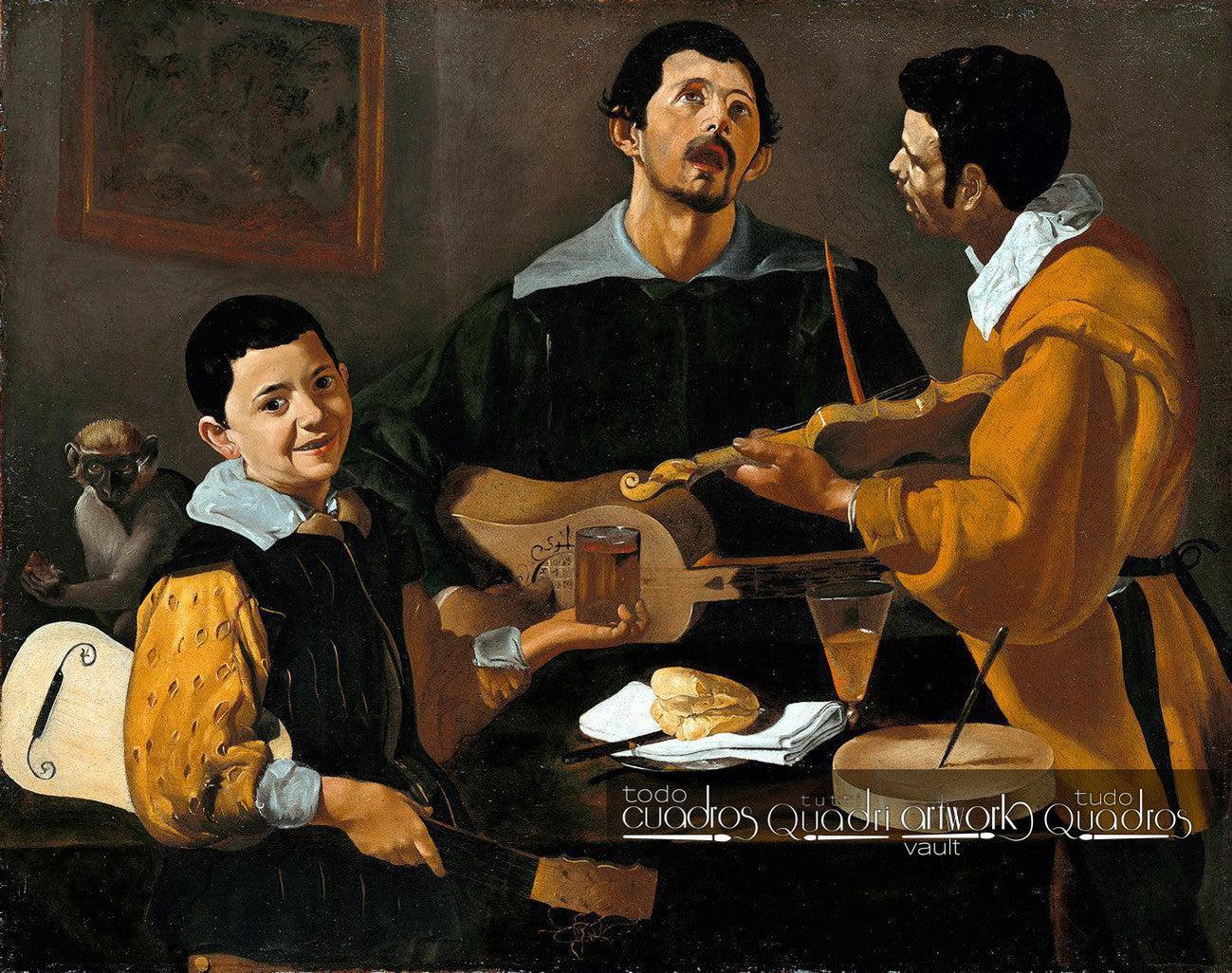 Three Musicians, Velázquez